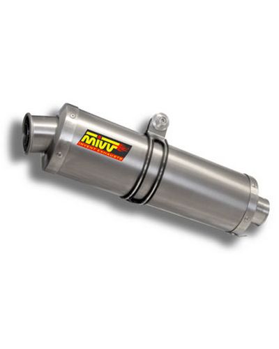 Silencieux Échappement Moto MIVV Honda CBR 600 F 1999 à 2000 Ovale Inox