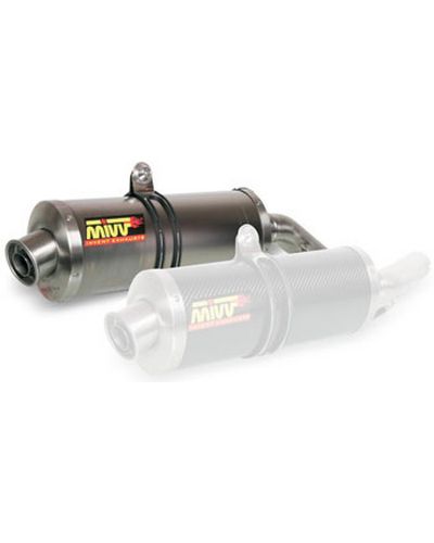 Silencieux Échappement Moto MIVV Kawasaki Z750 2007> Ovale Inox Silencieux Échappement Moto MIVV Kawasaki Z750 2007> Ovale Inox