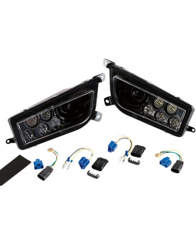 Accessoires Feux Moto MOOSE OFFROAD FOUR WHEEL LED HDLGHT RZR900/1000 BK Accessoires Feux Moto MOOSE OFFROAD FOUR WHEEL LED HDLGHT RZR900/1000 BK