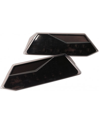 Accessoires Feux Moto MOOSE OFFROAD FOUR WHEEL LED TAILLIGHTS RZR1000 BK