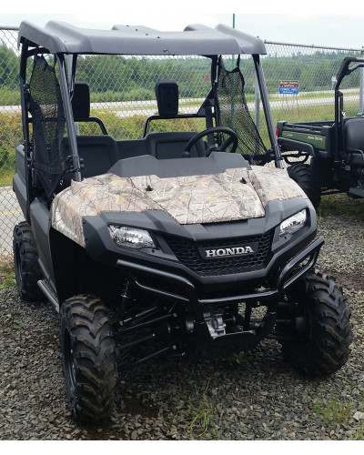 Grille de protection feux MOOSE OFFROAD FOUR WHEEL ROOF HONDA PIONEER MUD