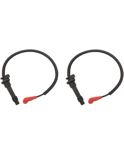 Bougies Moto MOOSE OFFROAD FOUR WHEEL SPARKPLUG WIRE/CAP POL
