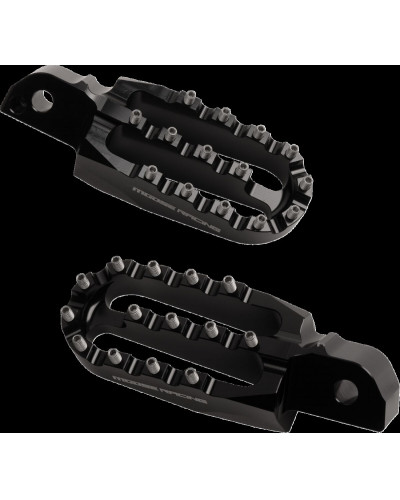 Repose Pieds Moto MOOSE OFFROAD HARD-PARTS Aluminum Passenger Footpegs fo
