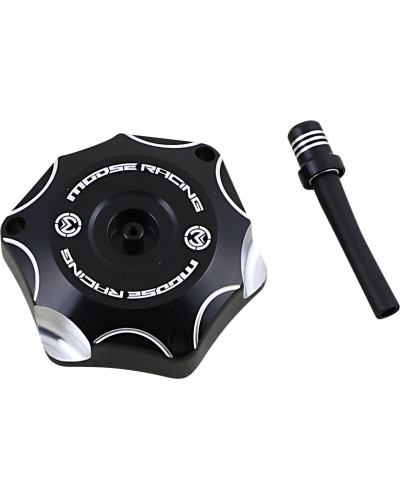 Bouchon Réservoir Moto MOOSE OFFROAD HARD-PARTS CAP GAS ALUM BETA/BK