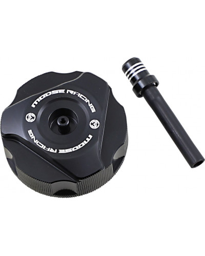 Bouchon Réservoir Moto MOOSE OFFROAD HARD-PARTS CAP GAS ALUM GAS/BK Bouchon Réservoir Moto MOOSE OFFROAD HARD-PARTS CAP GAS ALUM GAS/BK