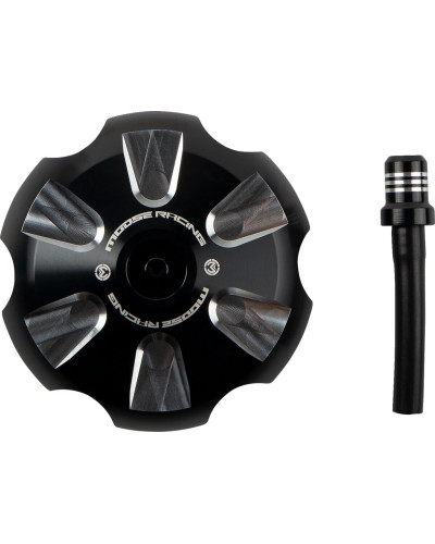 Bouchon Réservoir Moto MOOSE OFFROAD HARD-PARTS CAP GAS ALUM GAS BK Bouchon Réservoir Moto MOOSE OFFROAD HARD-PARTS CAP GAS ALUM GAS BK