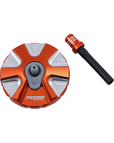 Bouchon Réservoir Moto MOOSE OFFROAD HARD-PARTS CAP GAS ALUM KTM/OR