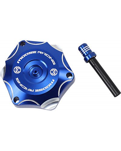Bouchon Réservoir Moto MOOSE OFFROAD HARD-PARTS CAP GAS ALUM YAM/BU Bouchon Réservoir Moto MOOSE OFFROAD HARD-PARTS CAP GAS ALUM YAM/BU