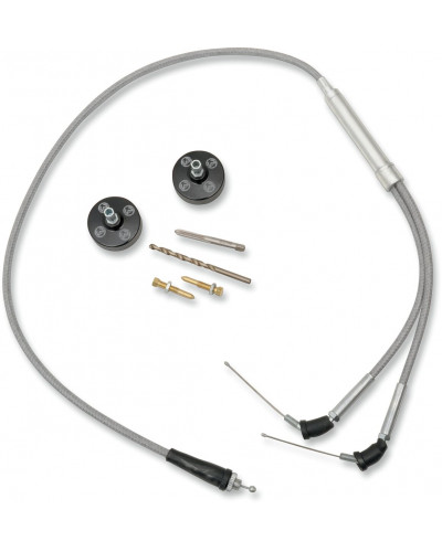 Divers carburation MOOSE OFFROAD HARD-PARTS CARB CVR/CABLE-BANSH BLK
