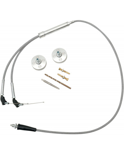 Divers carburation MOOSE OFFROAD HARD-PARTS CARB CVR/CABLE-BANSH POL