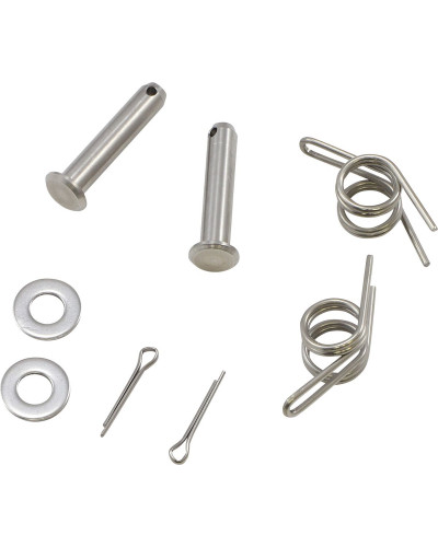 Repose Pieds Moto MOOSE OFFROAD HARD-PARTS FOOT PEG SPRING/PIN HON