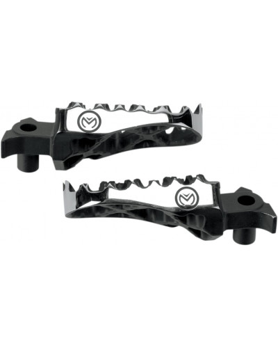 Repose Pieds Moto MOOSE OFFROAD HARD-PARTS FOOTPEG HYBRID YZ/GG 1/2