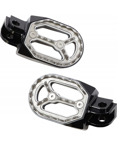 Repose Pieds Moto MOOSE OFFROAD HARD-PARTS FOOTPEG QUALIFIER GAS