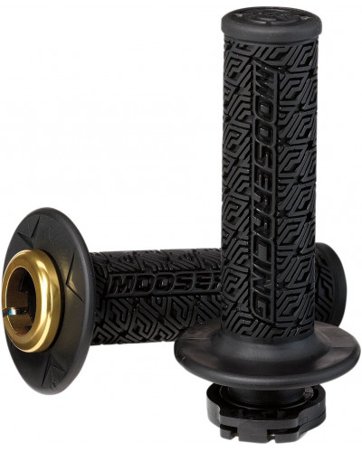 Guidon Moto MOOSE OFFROAD HARD-PARTS GRIP LOCK-ON MOOSE BK/GD