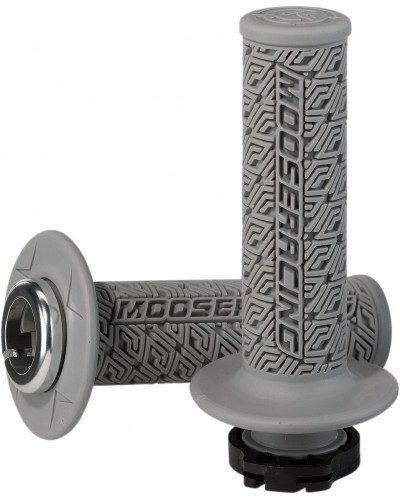 Guidon Moto MOOSE OFFROAD HARD-PARTS GRIP LOCK-ON MOOSE GY/SI