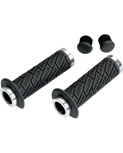 Guidon Moto MOOSE OFFROAD HARD-PARTS GRIP LOCK-ON MUD 7/8