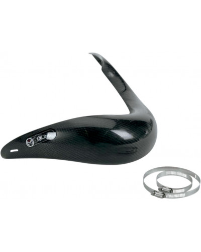 Echappement diversv MOOSE OFFROAD HARD-PARTS GUARD PIPE-CRBN FIBR FMF