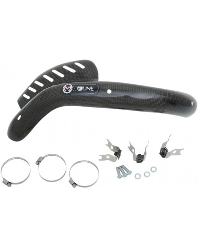 Echappement diversv MOOSE OFFROAD HARD-PARTS HEAT SHIELD CABN FIB KTM