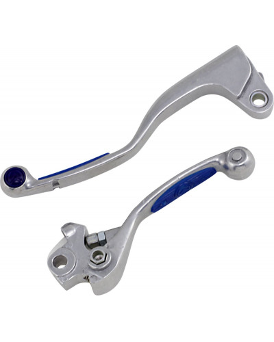 Levier Embrayage Moto MOOSE OFFROAD HARD-PARTS LEVER COMP SET BLUE YZ