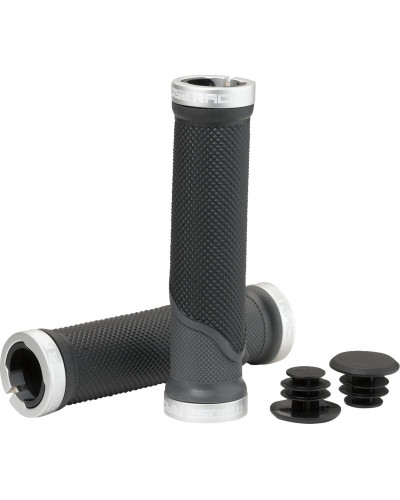 Guidon Moto MOOSE OFFROAD HARD-PARTS MTB GRIP MSE LOCK BK/GY Guidon Moto MOOSE OFFROAD HARD-PARTS MTB GRIP MSE LOCK BK/GY