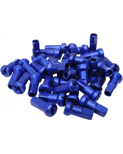 Roue MOOSE OFFROAD HARD-PARTS NIPPLE SET MX1 8 GA BLU