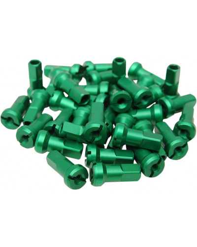 Roue MOOSE OFFROAD HARD-PARTS NIPPLE SET MX1 8 GA GRN