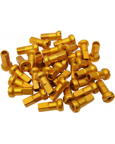 Roue MOOSE OFFROAD HARD-PARTS NIPPLE SET MX1 9 GA GOLD