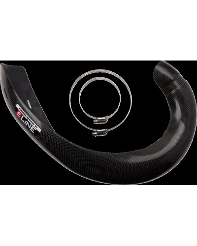 Echappement diversv MOOSE OFFROAD HARD-PARTS PIPE GUARD CARBON FIBER HUSQ
