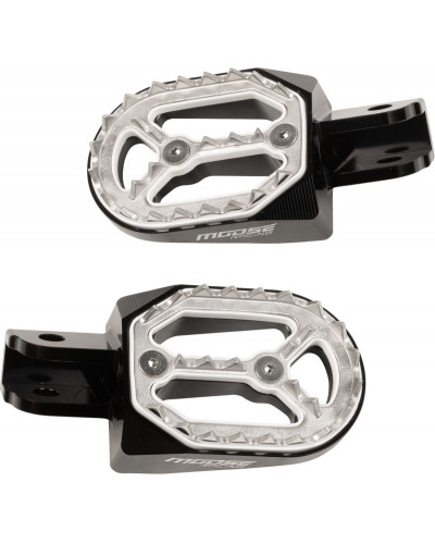 Repose Pieds Moto MOOSE OFFROAD HARD-PARTS QUALIFIER FOOTPEG HONDA CRF110 Repose Pieds Moto MOOSE OFFROAD HARD-PARTS QUALIFIER FOOTPEG HONDA CRF110