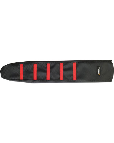 Housse Selle MOOSE OFFROAD HARD-PARTS SEAT COVER RIBBED BETA RED