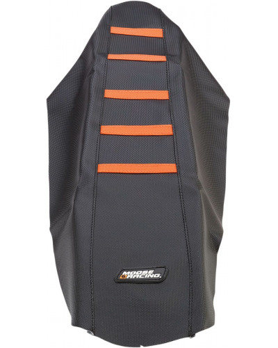 Housse Selle MOOSE OFFROAD HARD-PARTS SEAT COVER RIBBED KTM OR Housse Selle MOOSE OFFROAD HARD-PARTS SEAT COVER RIBBED KTM OR