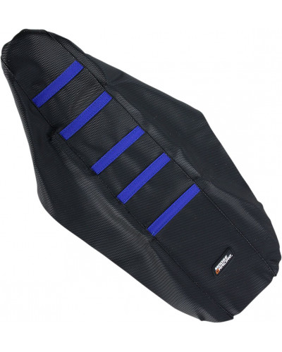 Housse Selle MOOSE OFFROAD HARD-PARTS SEAT COVER RIBBED YAM BLU