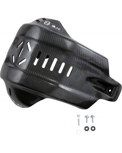 Sabot Moteur Moto MOOSE OFFROAD HARD-PARTS SKID PLATE CARBON FIBER HONDA Sabot Moteur Moto MOOSE OFFROAD HARD-PARTS SKID PLATE CARBON FIBER HONDA