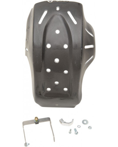 Sabot Moteur Moto MOOSE OFFROAD HARD-PARTS SKID PLATE CARBON FIBER HUSQ Sabot Moteur Moto MOOSE OFFROAD HARD-PARTS SKID PLATE CARBON FIBER HUSQ