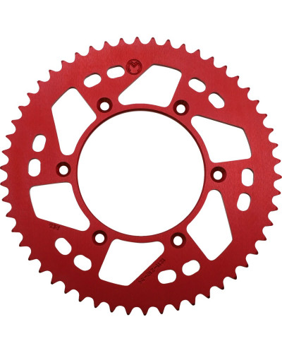 Couronne Moto MOOSE OFFROAD HARD-PARTS SPROCKET ALU HON 54T RED Couronne Moto MOOSE OFFROAD HARD-PARTS SPROCKET ALU HON 54T RED