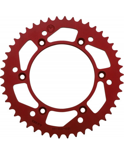 Couronne Moto MOOSE OFFROAD HARD-PARTS SPROCKET ALU MSE HON 46T RED Couronne Moto MOOSE OFFROAD HARD-PARTS SPROCKET ALU MSE HON 46T RED