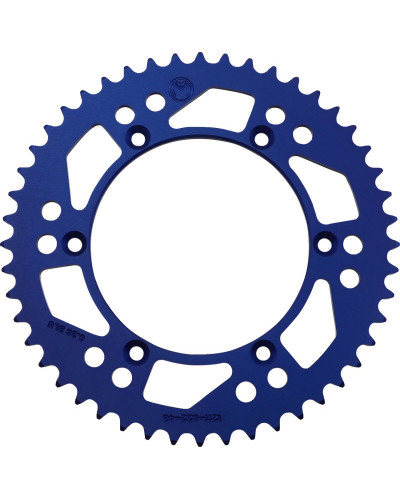 Couronne Moto MOOSE OFFROAD HARD-PARTS SPROCKET ALU MSE HUS 48T BLUE