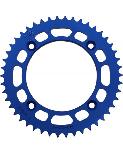 Couronne Moto MOOSE OFFROAD HARD-PARTS SPROCKET ALU MSE KTM 46T BLUE Couronne Moto MOOSE OFFROAD HARD-PARTS SPROCKET ALU MSE KTM 46T BLUE