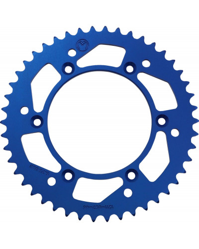 Couronne Moto MOOSE OFFROAD HARD-PARTS SPROCKET ALU MSE KTM 46T BLUE