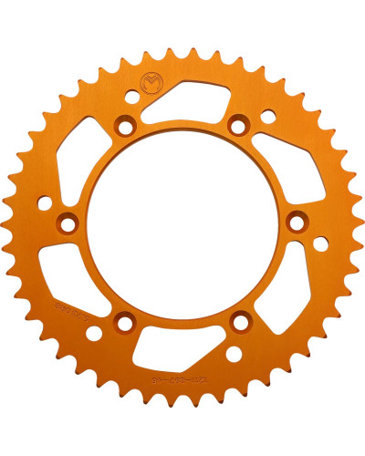 Couronne Moto MOOSE OFFROAD HARD-PARTS SPROCKET ALU MSE KTM 46T ORNG