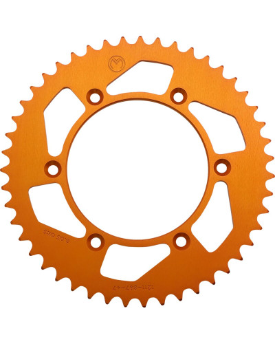 Couronne Moto MOOSE OFFROAD HARD-PARTS SPROCKET ALU MSE KTM 47T ORNG