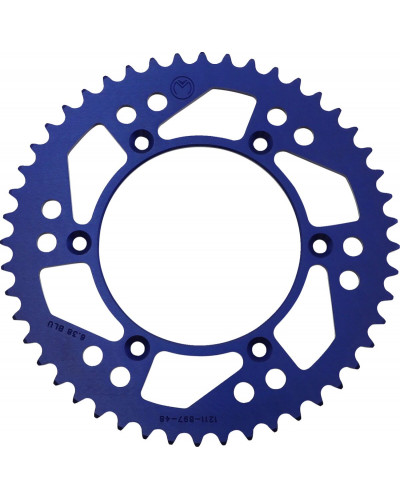 Couronne Moto MOOSE OFFROAD HARD-PARTS SPROCKET ALU MSE KTM 48T BLUE