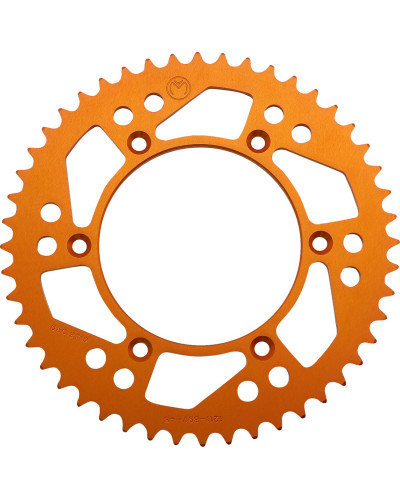 Couronne Moto MOOSE OFFROAD HARD-PARTS SPROCKET ALU MSE KTM 48T ORNG