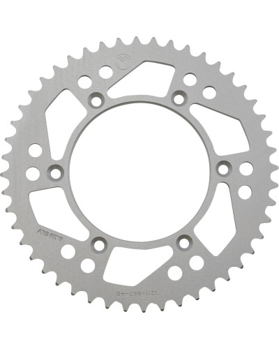 Couronne Moto MOOSE OFFROAD HARD-PARTS SPROCKET ALU MSE KTM 48T SILV