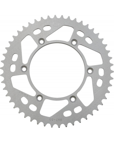Couronne Moto MOOSE OFFROAD HARD-PARTS SPROCKET ALU MSE KTM 50T SILV