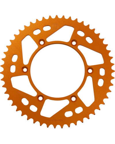Couronne Moto MOOSE OFFROAD HARD-PARTS SPROCKET ALU MSE KTM 51T ORNG