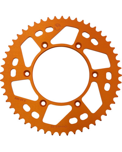 Couronne Moto MOOSE OFFROAD HARD-PARTS SPROCKET ALU MSE KTM 52T ORNG