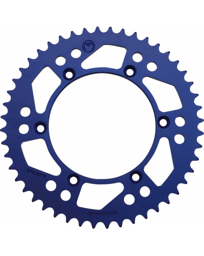 Couronne Moto MOOSE OFFROAD HARD-PARTS SPROCKET ALU MSE YAM 48T BLUE