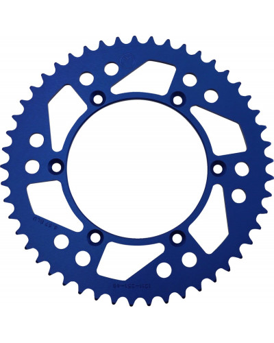 Couronne Moto MOOSE OFFROAD HARD-PARTS SPROCKET ALU MSE YAM 49T BLUE