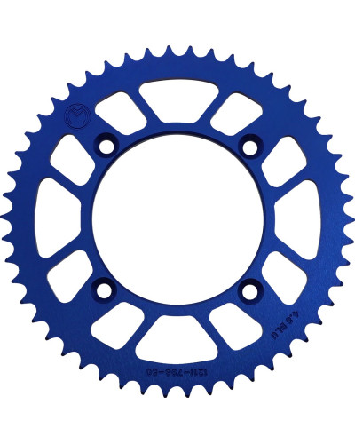 Couronne Moto MOOSE OFFROAD HARD-PARTS SPROCKET ALU MSE YAM 50T BLUE Couronne Moto MOOSE OFFROAD HARD-PARTS SPROCKET ALU MSE YAM 50T BLUE